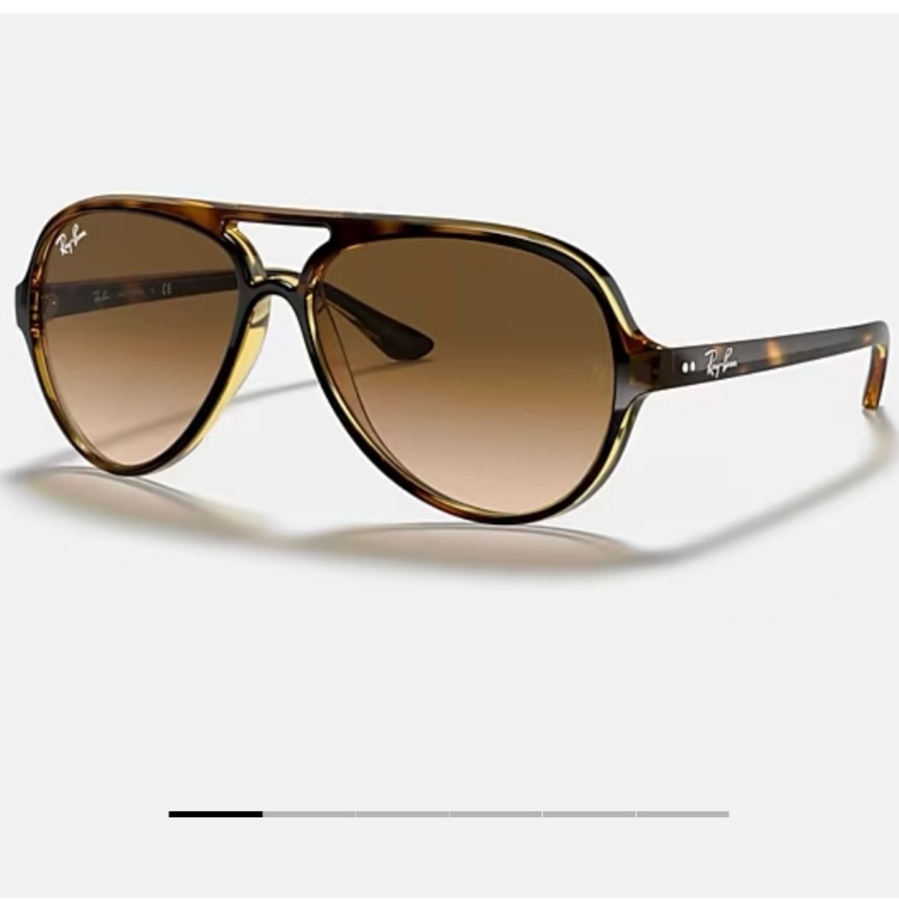 Ray-Ban Light Havana Sunglasses with Brown Gradient Lenses NEW unisex